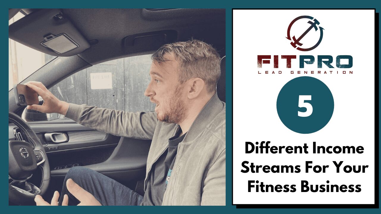 5 Different Income Streams For Your Fitness Business